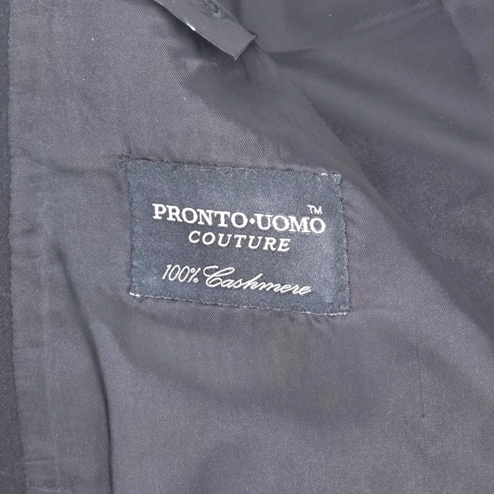 Pronto Uomo Blazer Mens 44R 100% Cashmere Couture Sports Coat Jacket Corpcore‎